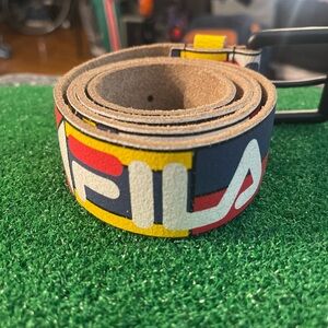 Fila Multicolor Logo Belt